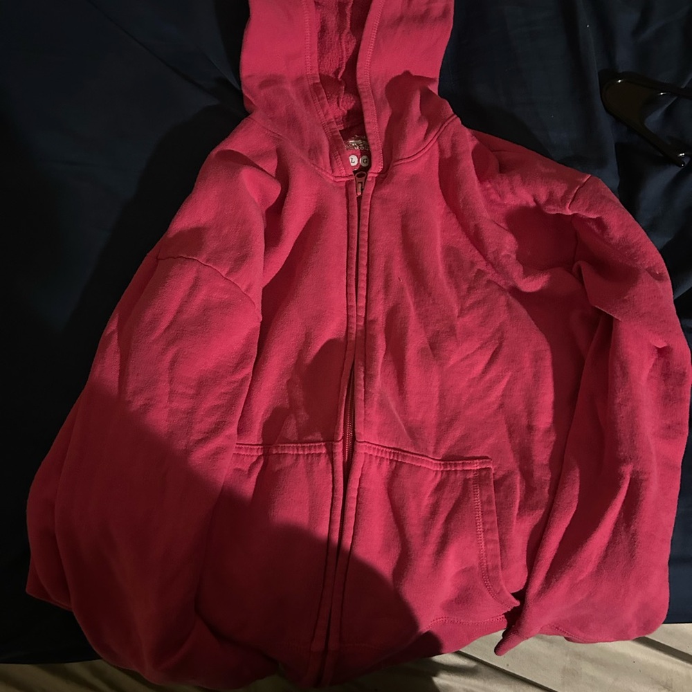 Hanes Women's Pink Hoodie Jacket